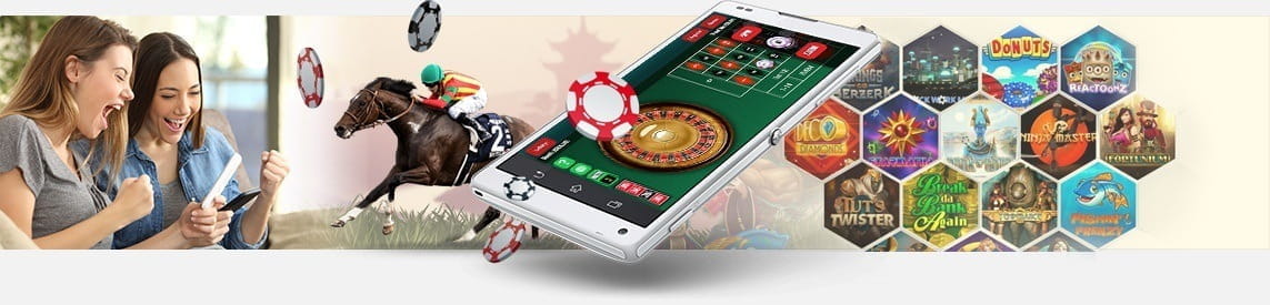 モバイル機器からネットでギャンブルを楽しむ
