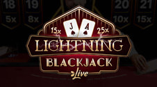 ライトニング・ブラックジャックのロゴ
